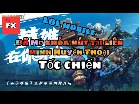 Mở khóa nút tải liên minh Huyền Thoại tốc chiến | bản test beta cận kề | wild rift Fox