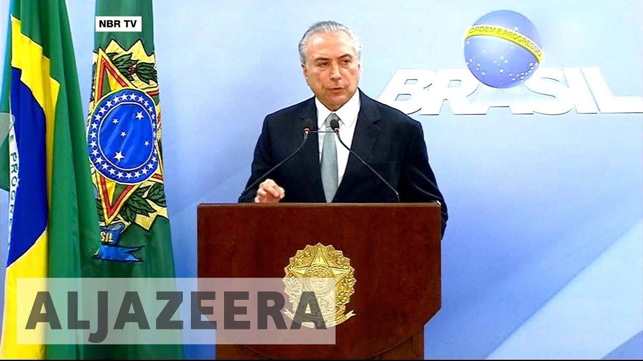 رفض الكونغرس اتهامات الفساد الموجهة ضد الرئيس البرازيلي ميشيل تامر