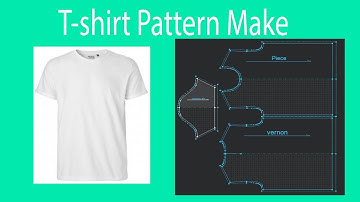 Basic T-Shirt Pattern for Beginner/Pattern for Beginner/Optitex Tutorial/ CAD pattern tutorial