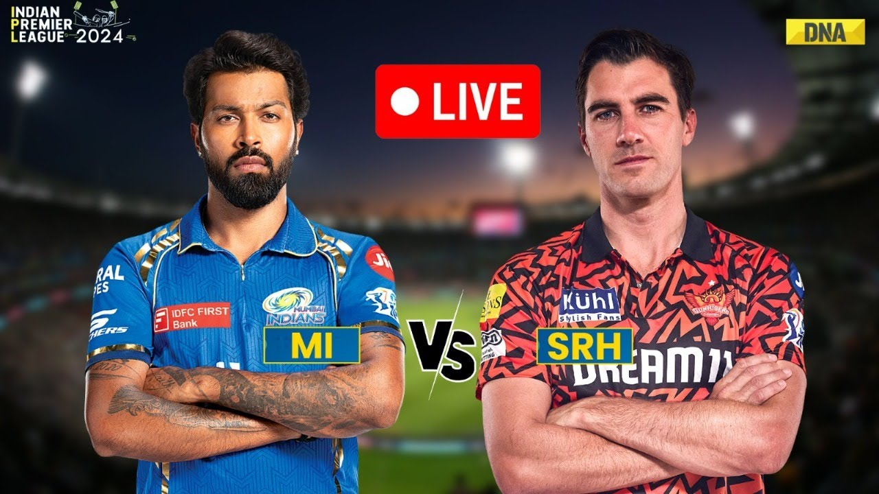 MI vs SRH Live Mumbai Indians Vs Sunrisers Hyderabad Live Match