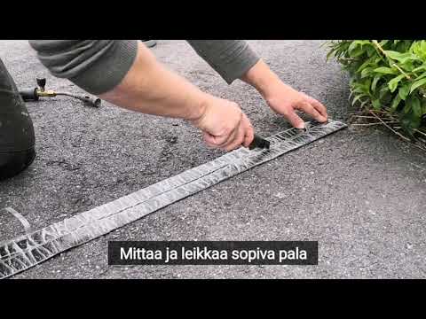 Video: Kuinka korjata halkeama asfaltilla?