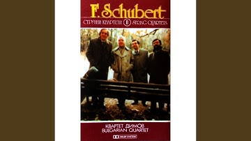 String Quartet No. 4 in C Major, D. 46: III. Menuetto. Allegro - Trio