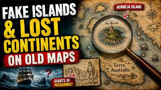 Fake Islands & Lost Continents on Old Maps