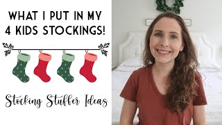 WHATS IN MY KIDS STOCKINGS | STUFFER IDEAS