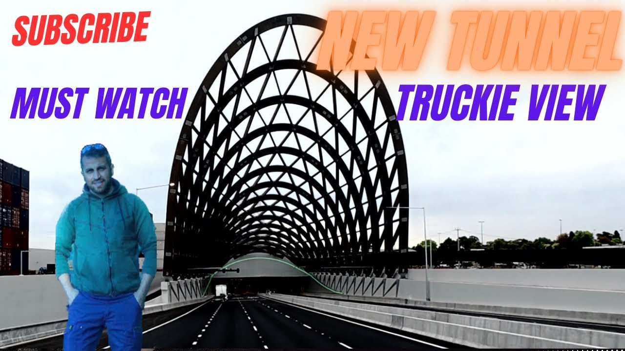 Melbourne’s new tunnel from a truckies view point