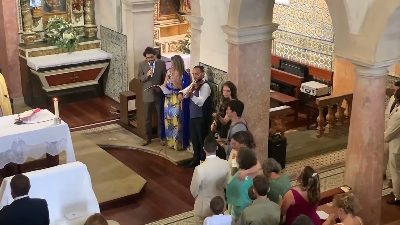 Dueto de violinistas NF produções violino Veronica 