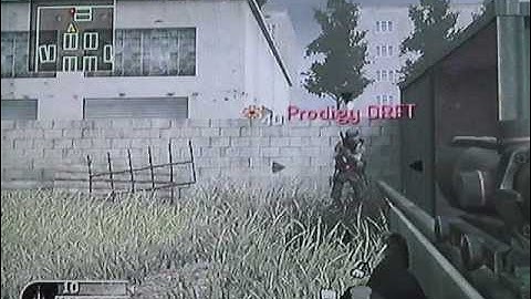 How to quickscope and no scope on cod 4 reflex