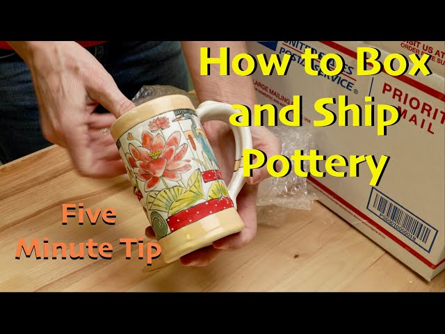 How to Package Pottery SAFELY for Shipping 