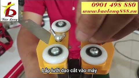 Hướng dẫn tháo lắp thiết bị cắt tấm thạch cao thủ công,thiết bị hỗ trợ tuyệt vời cho anh em