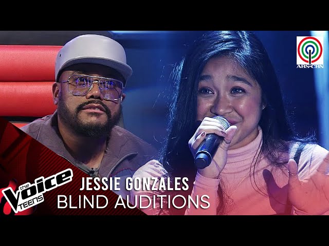 Jessie Gonzales - Titibo-Tibo | Blind Audition | The Voice Teens Philippines 2020 class=