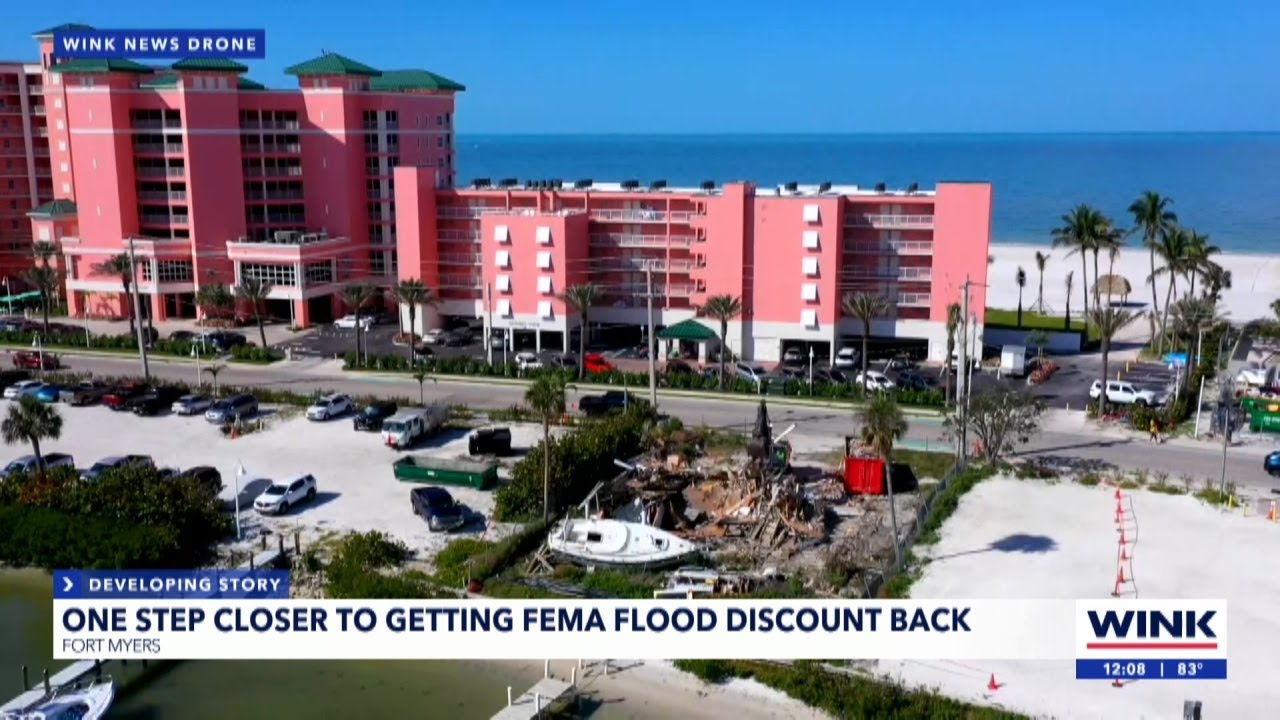 Fort Myers Beach ends flood insurance surcharge, relief for residents in sight