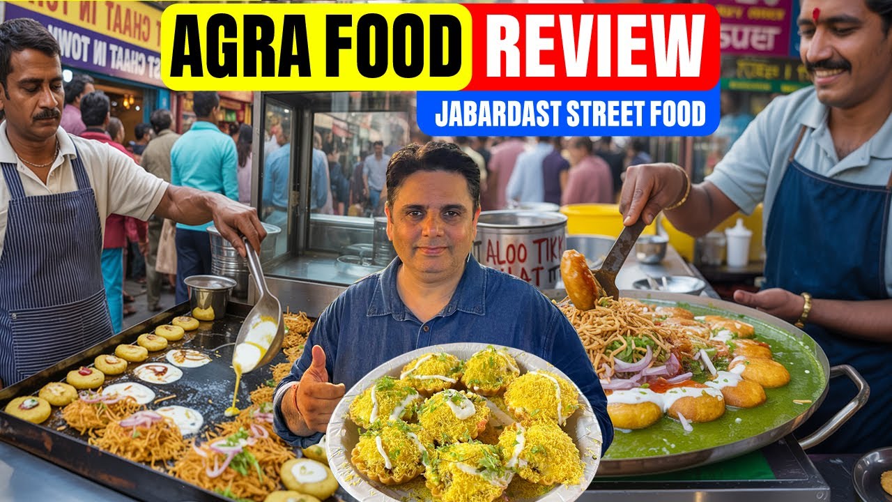This Agra Street Food Will Blow Your Mind | Sadar Bazar Chaat Gali Tour | Agra Street Food Review