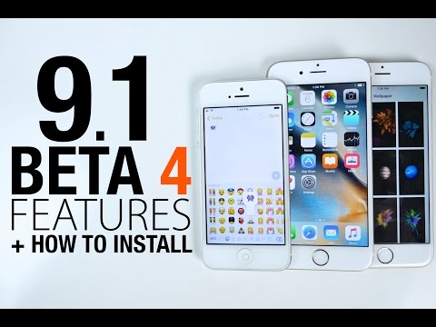 iOS 9.1 Beta 4 Released! New Features Review + How To Install