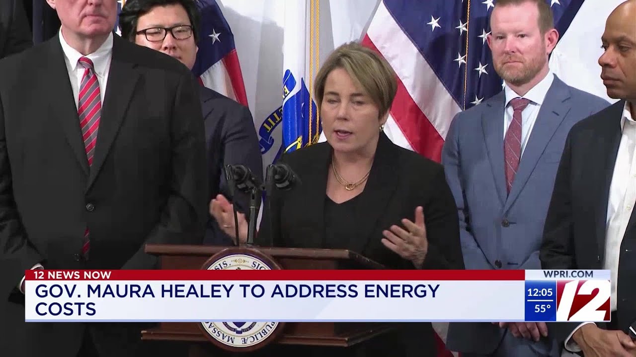 Governor Healey to address energy costs at MA State House