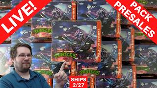 Download Lagu 🔴LIVE! Teenage Mutant Ninja Turtles Collector \u0026 Play Pack Presales MTG Rip \u0026 Ship | Ships 2/27 Pt 2 MP3