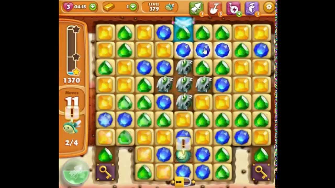 Diamond Digger Saga level 379 no boosters 😈