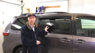 Sienna MiniCamper Part 6 - Ventilation and Window Screen