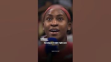 Thank You For Not Believing in Me | Coco Gauff #shorts