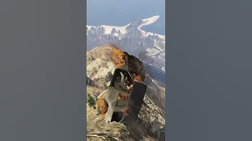 Thumbnail of Albany Cavalcade Car fell off mount chiliad in GTA 5 #shorts #gamemagicians