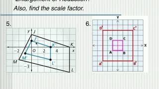 9.6 geometry notes dilations