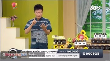 Mật ong Hoa rừng Thảo Dược Honeyland - Cách thử chất lượng mật ong - SCTV5- Diệu Ly Showhost