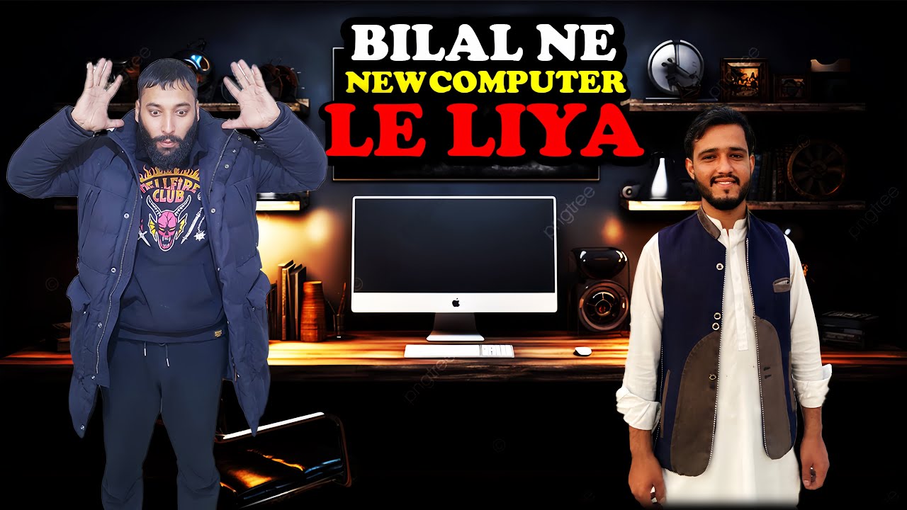 Bilal New Bought A computer😱Bilal,out of Anger😡New Vlog - YouTube