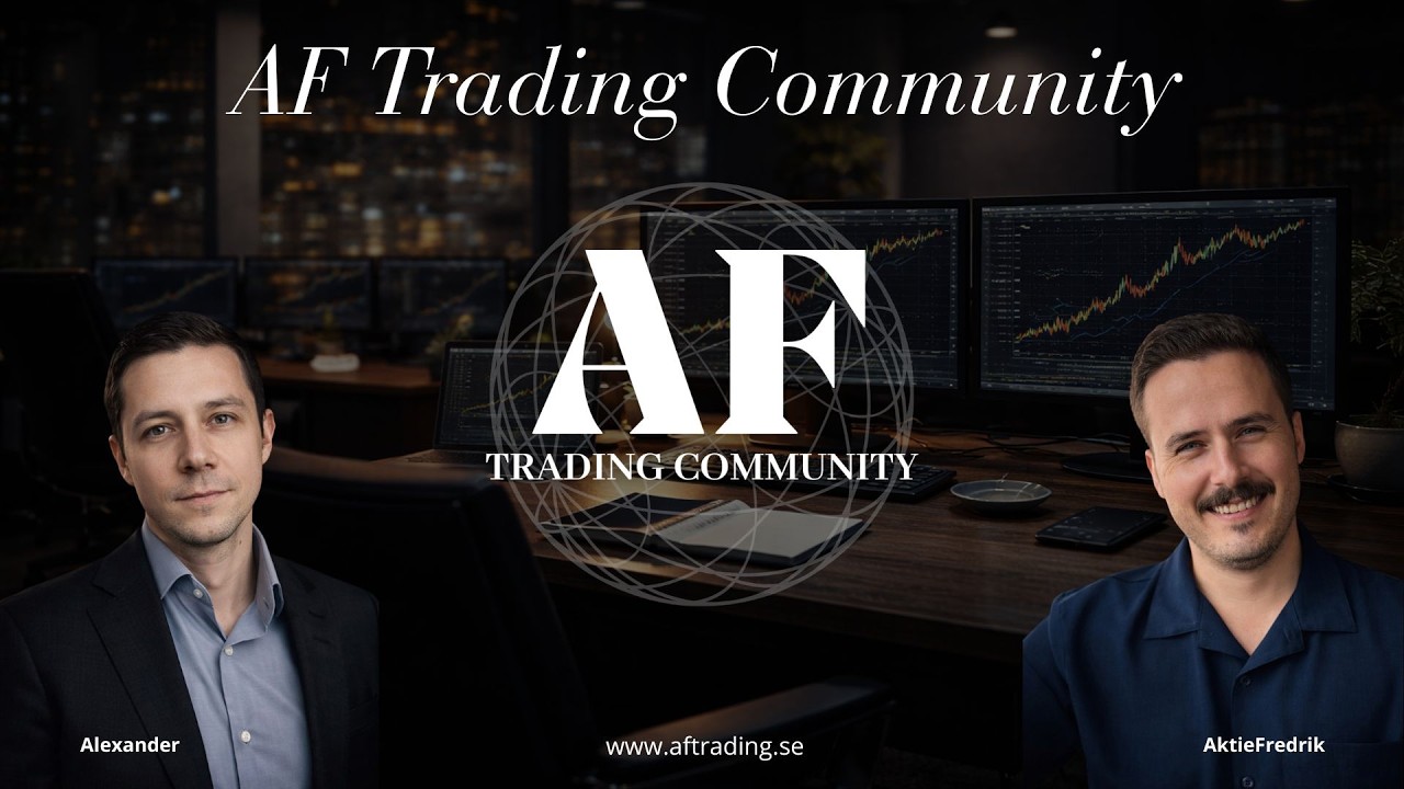 Swing trading & momentum trading | AktieFredrik och Alexander bakom AF Trading