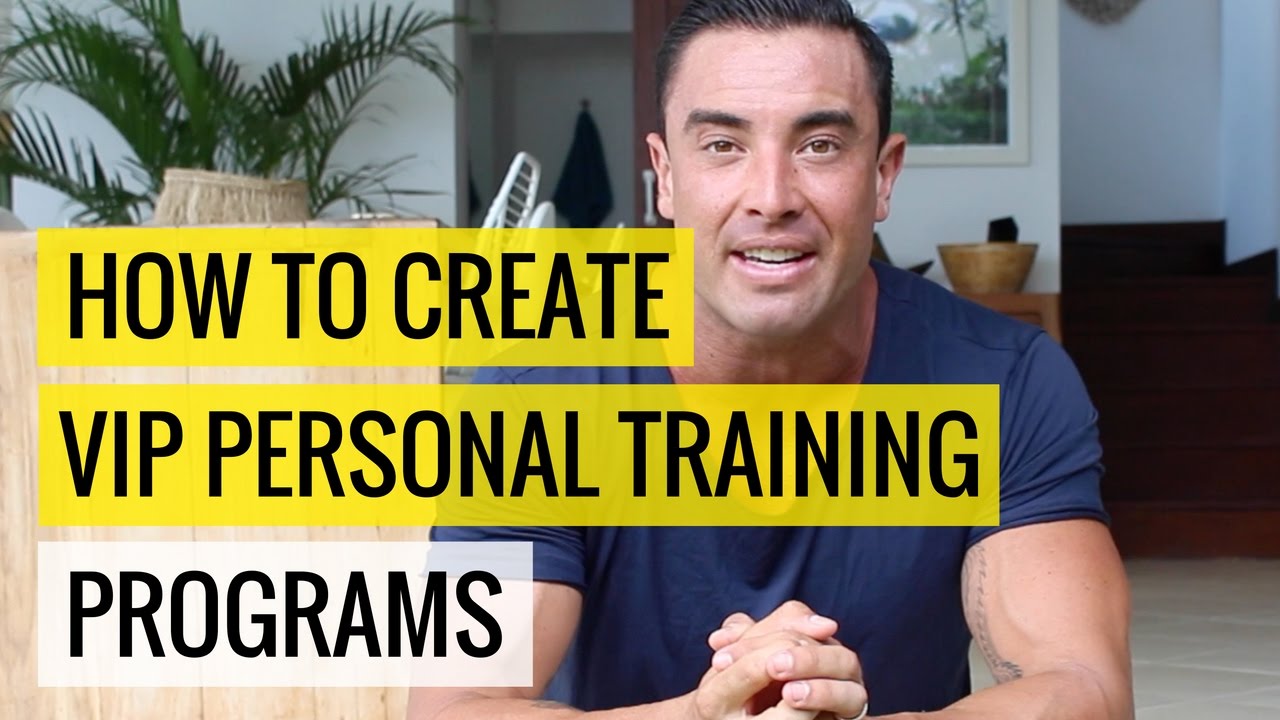 Vip Training Course How To Create VIP Personal Training Programs | Chris Dufey - YouTube