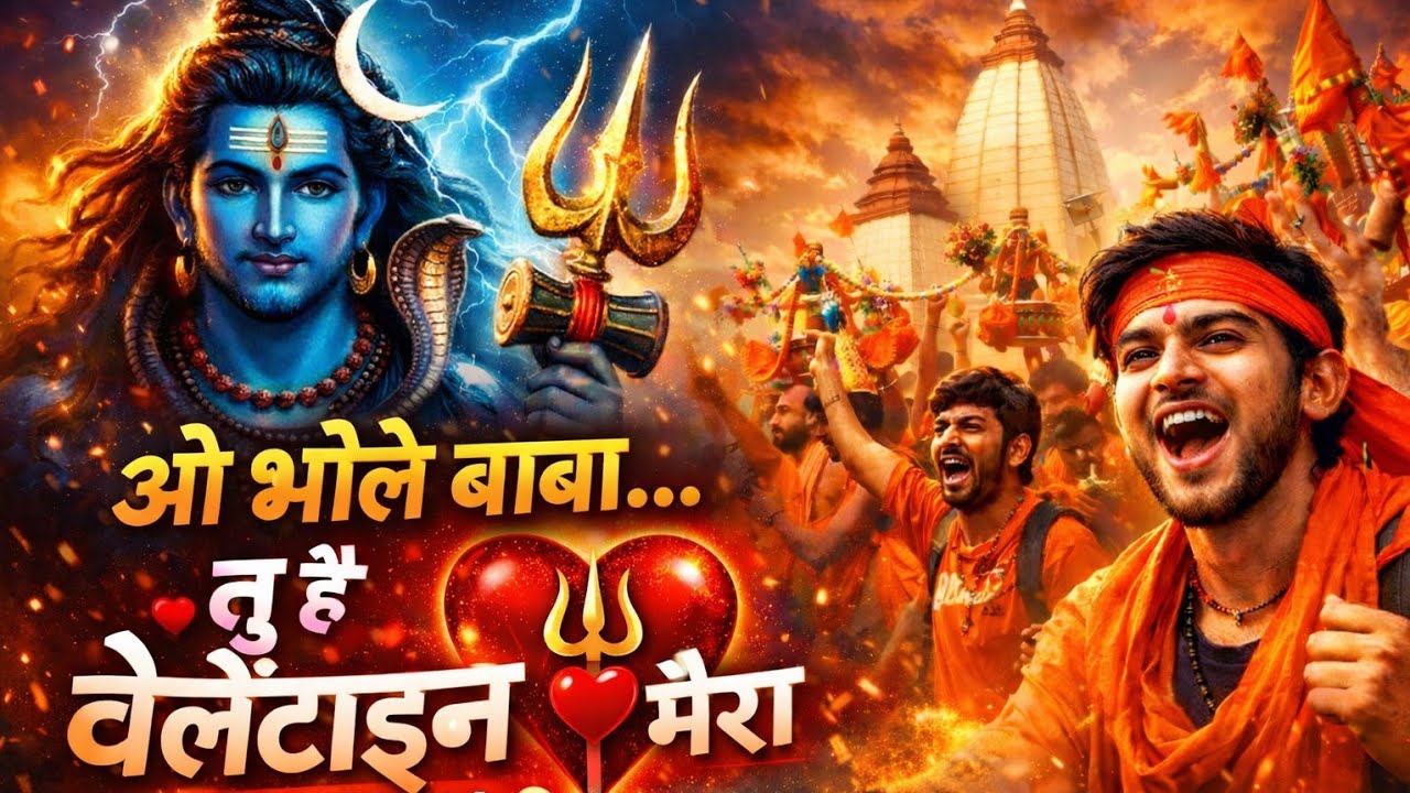 ओ भोले बाबा तू है वेलेंटाइन मेरा ❤️🔱 | Shiv Ratri Special 2026 | New Shiv Bhajan