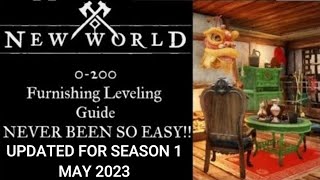 New World 0-200 Complete Furnishing Guide ,  It is so Easy Now!! Updated for Season 1 - May 2023