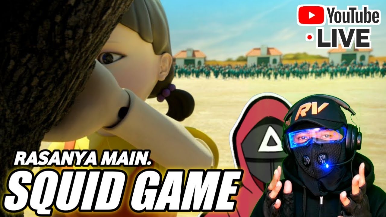 Begini Rasanya Menjadi Peserta SQUID GAME !! di Roblox | Rocky Vision Gaming