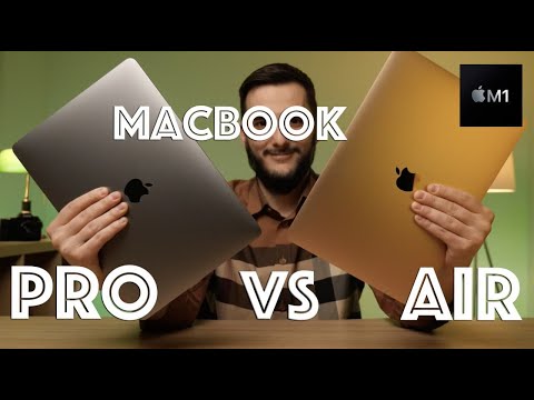 Что выбрать? Сравнение Apple MacBook Air M1 vs MacBook Pro M1 //  m1 macbook air