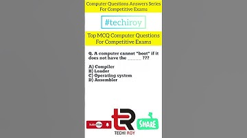 Computer Questions Answers Series for Competitive Exams | Computer Fundamental Skills | Computer G.K