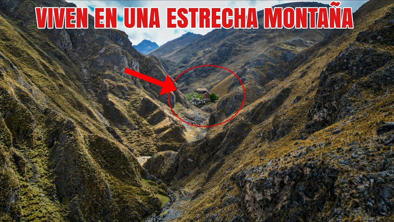 Esta familia VIVE en una ESTRECHA MONTAÑA aislado de todo el mundo _ QUERO 