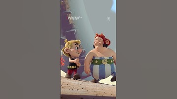 how NOT to keep a secret 🤫 Asterix & Obelix: The Big Fight is now playing on Netflix!
