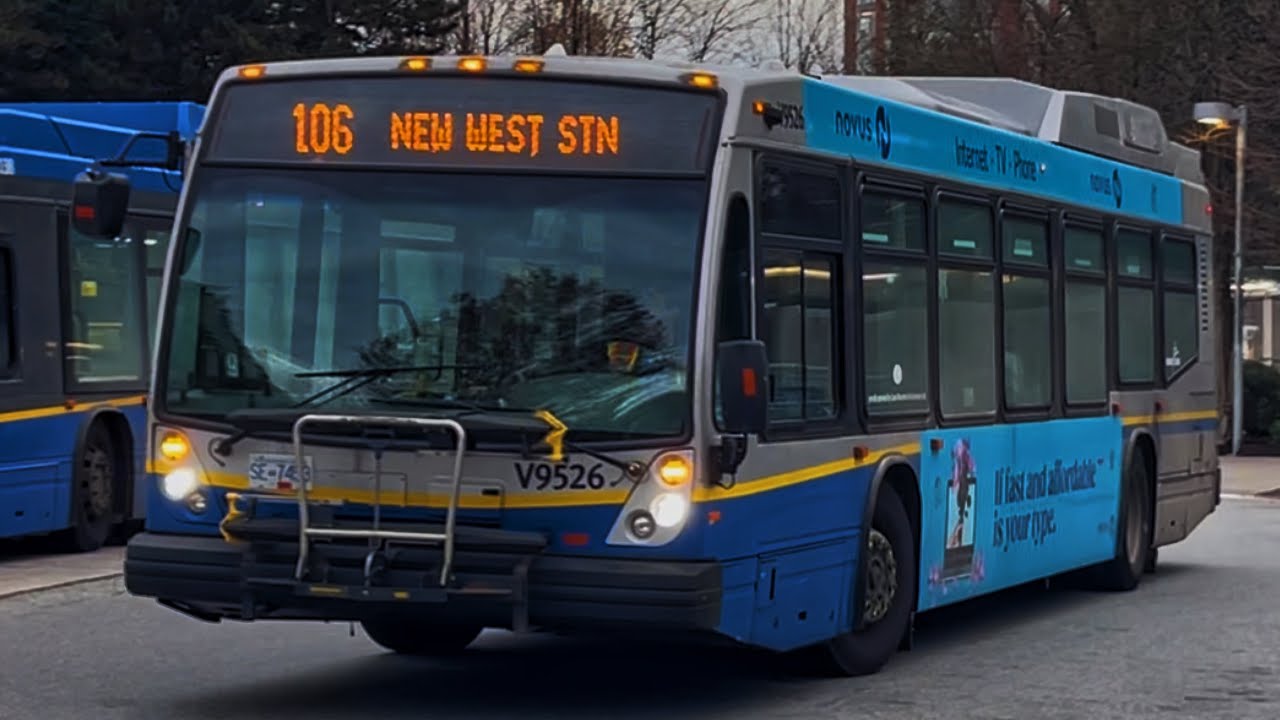 Translink CMBC [Bus Ride] 2009 Nova Bus LFS HEV | V9526