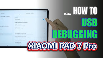 How to Enable USB debugging on your Xiaomi Redmi Pad 7 Pro