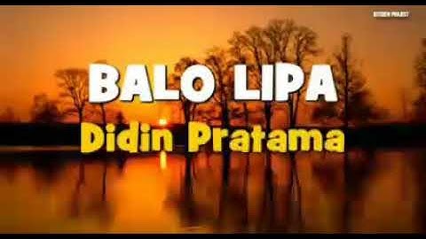 Balo lipa (lagu Bugis)