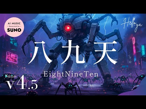 AI 音楽】八九天 | Suno AI v4.5（天Series） - YouTube