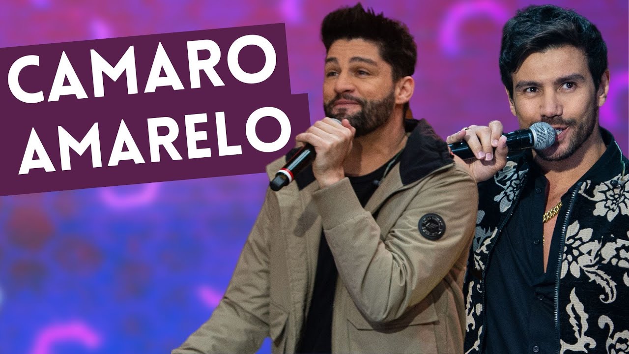 Munhoz e Mariano cantam “Camaro Amarelo” no Faustão