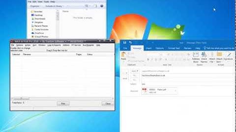 How to download email attachments to a folder automatically / hotfolder monitor