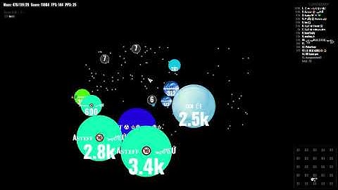 Agar.io - Ixa & Beans Random Server Takeover #77