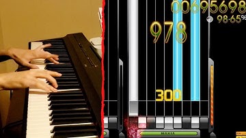 I play osu! mania using a piano | Reol - No Title