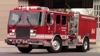 LAFD Engine 94 Responding