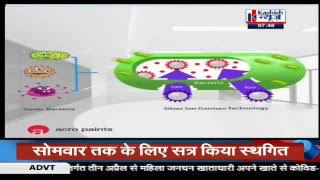 Kashish News #BreakingNews on COVID19 #DisinfectantSpray #Sanitizer #SurfaceCoating #HealthPro screenshot 4