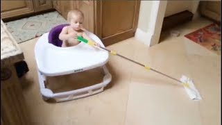 Babies Helps Parents To Do Housework - Youtube