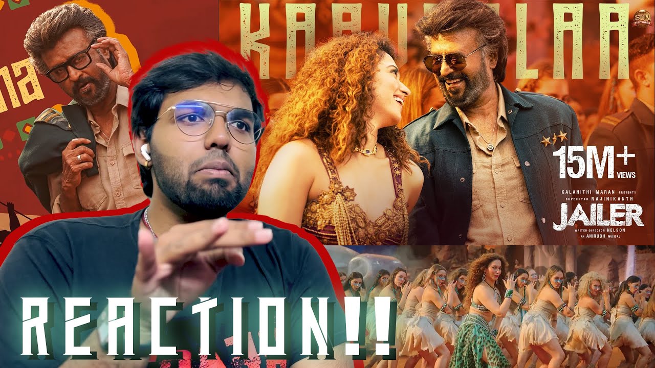 Kaavaalaa Lyric Video | REACTION!! | Jailer | Superstar Rajinikanth | Anirudh | Nelson | Tamannaah