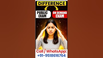 NIOS Public Exam vs On-Demand Exam: Syllabus, Results #nios12thadmission#niospublicexam#niosondemand