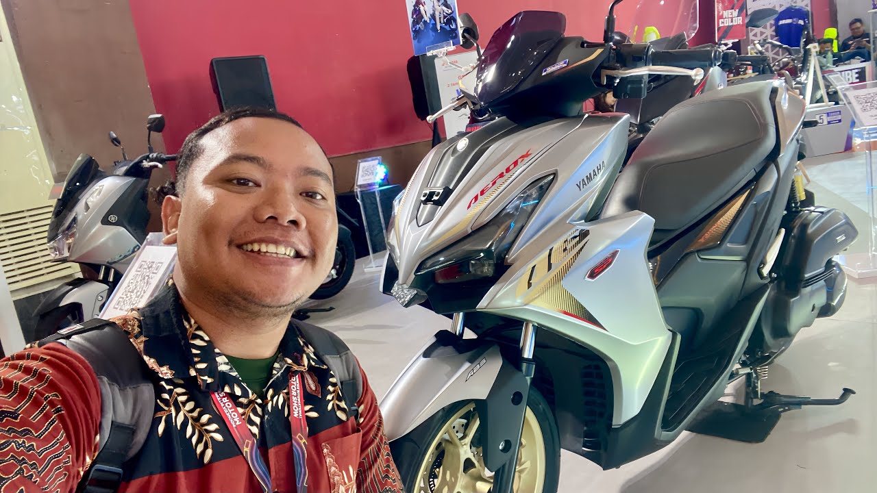 PENAMPAKAN DARI DEKAT WARNA BARU AEROX ALPHA TURBO ELIXIR DARK SILVER 2026 🔥