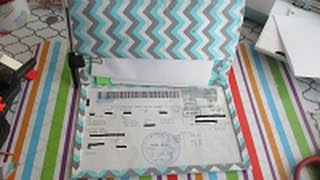DIY Car Registration Folder